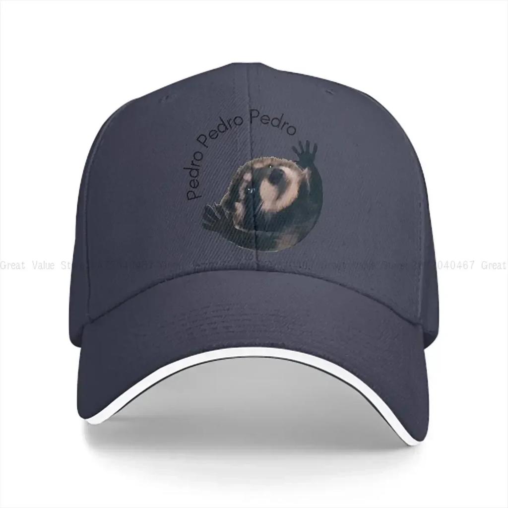 Funny Viral Video Meme Baseball Cap Unisex Hats Women Visor Protection Snapback Pedro Raccoon Animals Caps