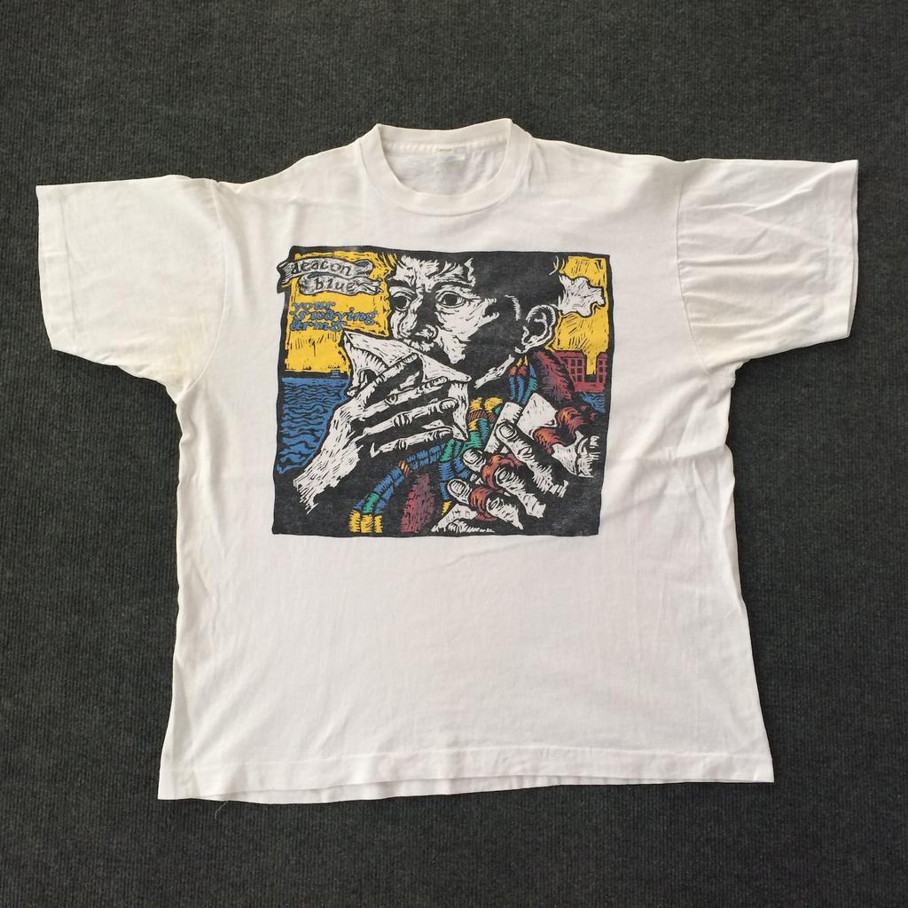 Vintage Deacon Blue Your Swaying Arms 80s Tour Promo Original T Shirt