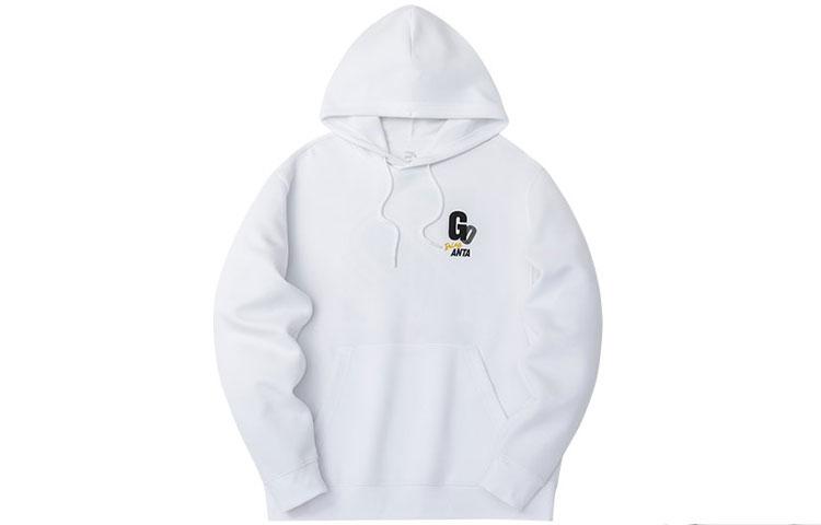 Men's ANTA Life Collection Sweatshirts Men's White Hooded Moderate Regular