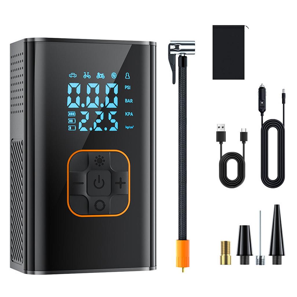 MotorX Накачка шин Портативный компрессор 2-го поколения, Большая накачка шин Скорость 0 секунд Быстрая накачка, Емкость аккумулятора 15000 мАч, 65 Вт