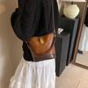 IELGY Women's Retro Simple Bucket Bag, Niche Diagonal Span Shoulder Bag