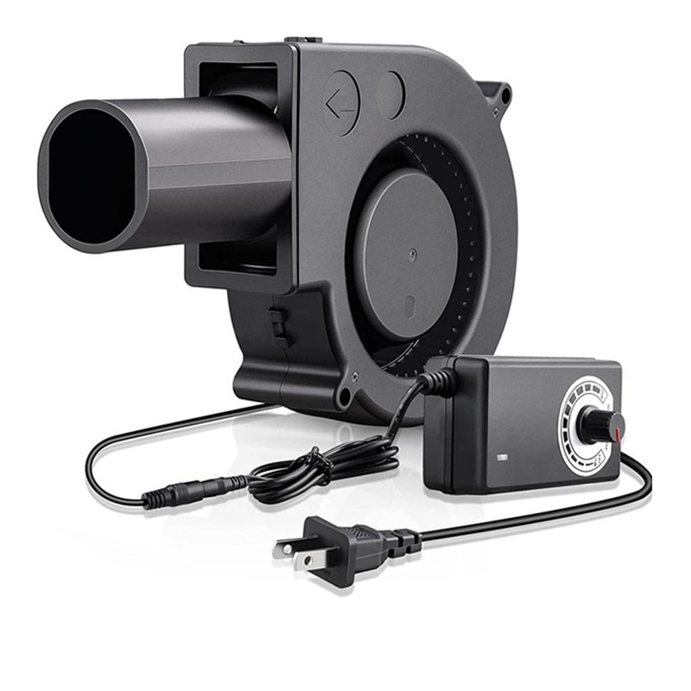 Регулятор скорости вентилятора для воздуходувки для нагревателя барбекю 97 мм Вентилятор с регулируемой скоростью для AV-шкафа для автомобиля Портативная машина