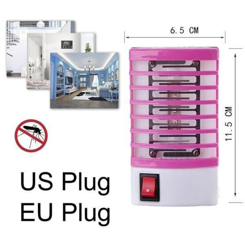 Светодиодная розетка, электрическая лампа отпугиватель комаров, ловушка для насекомых, ловушка для насекомых, убийца Zapper, домашняя жизнь, крытый репеллент от комаров, ночная лампа