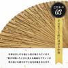 Stylish Business Fan Set with Fan Pouch and Handkerchief Kanade [Osaka Choseido] Men's - (Brown)