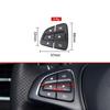 Для Mercedes Benz W218 W246 W117 W172 W176 Новая кнопка управления на рулевом колесе Многофункциональная кнопка Аксессуары для интерьера