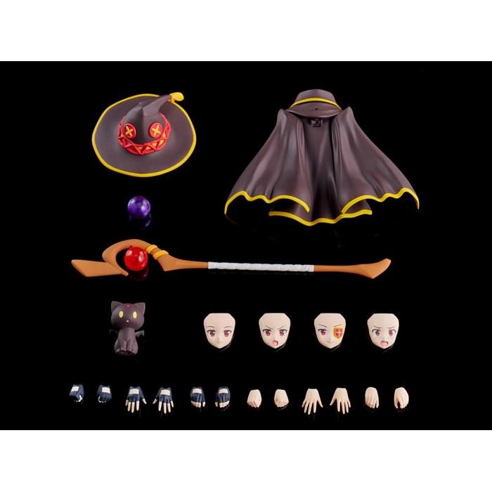 Серия пластиковых моделей KADOKAWA "KonoSuba: Божьего благословения в этом прекрасном мире! 3-дюймовая Мегумин, DX-версия, Многоцветная пластиковая модель,