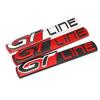 For Peugeot GT Line Logo 308 508 Rear Boot Trunk Tailgate Emblem Side Fender Badge Decals 3008 5008 Renault KIA Stickers Stinger