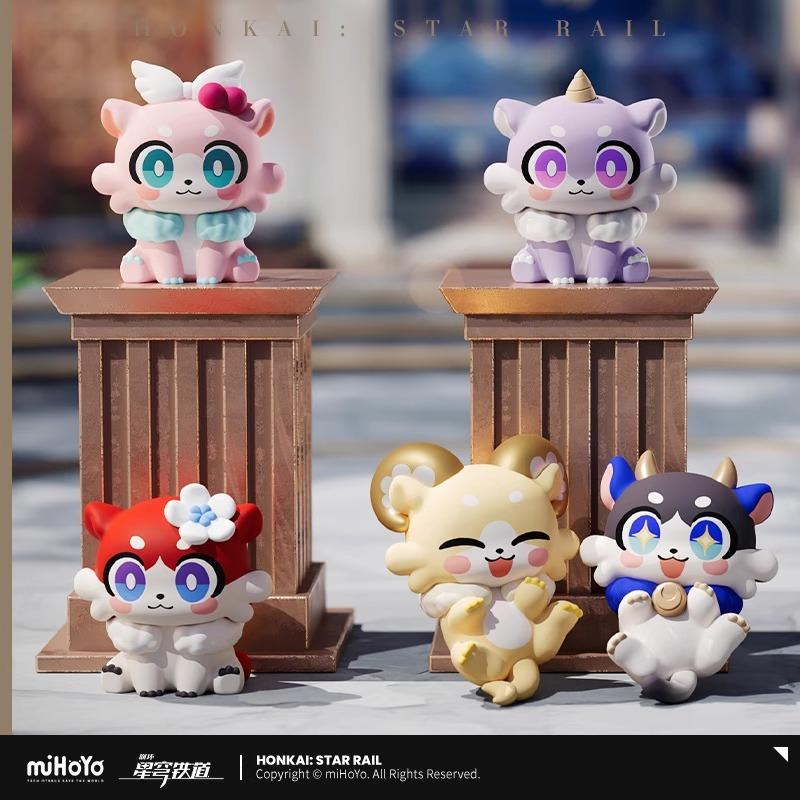 Оригинал MiHoYo/Collapse: Звездный Купол Железная Дорога Химера Мини Blind Box Коллекция Моделей Аниме Персонажей Праздничные Игрушки Подарки