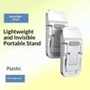 Invisible Portable Laptop Stand 1 Pair Mini Folding Notebook Leg Holder Adjustable Height Non-slip Bracket for Work Gaming Travel