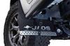 Jaos Mudguard III Front for Toyota Hilux 125 Series and 125 Series Z Set, Black, "GR SPORT" (B622096F)