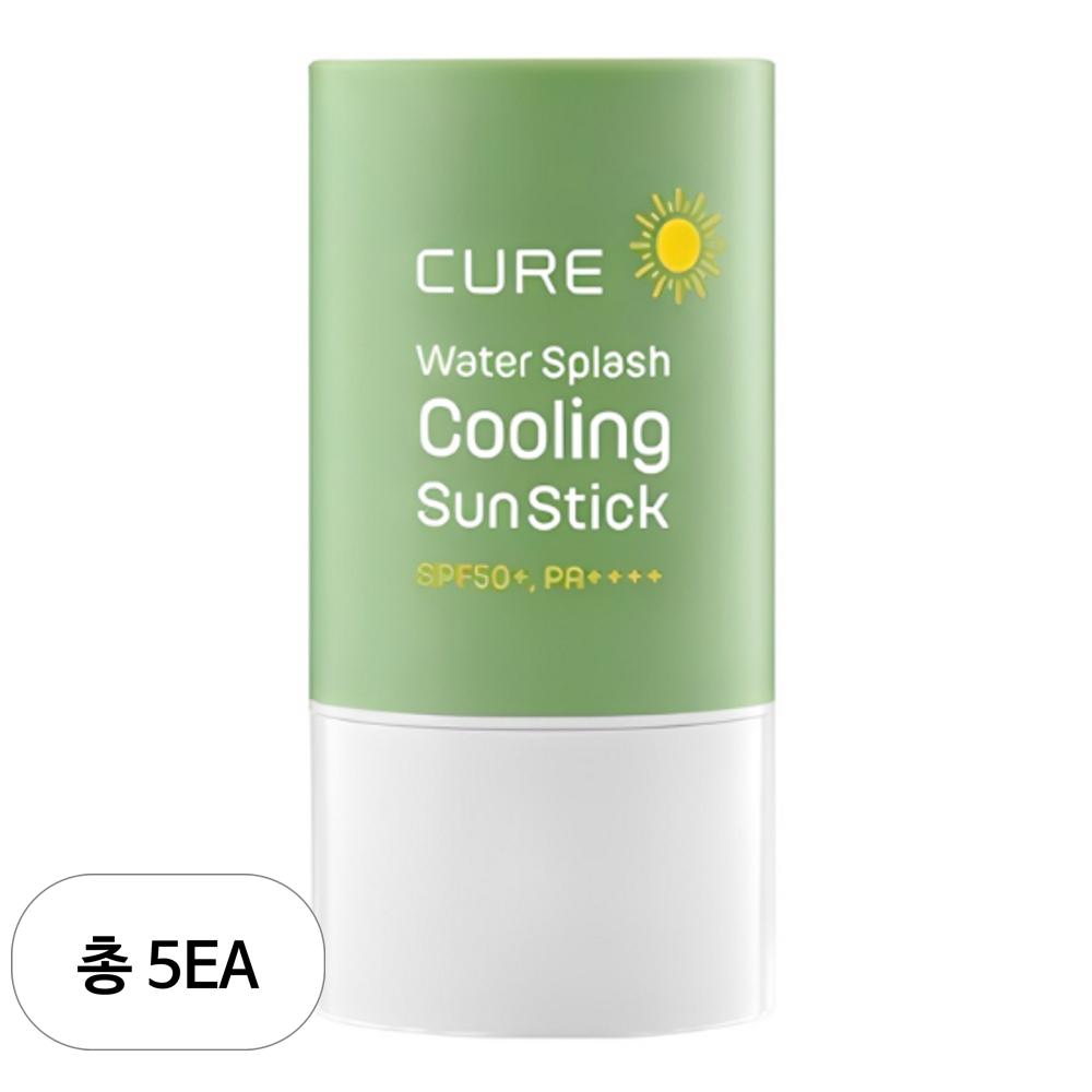 Kim Jeong-moon Aloe La Sense Loe Kim Jeong-moon Water Splash Cooling Sun Stick Jeju Edition SPF50+ PA++++, 23g, 5 Pieces