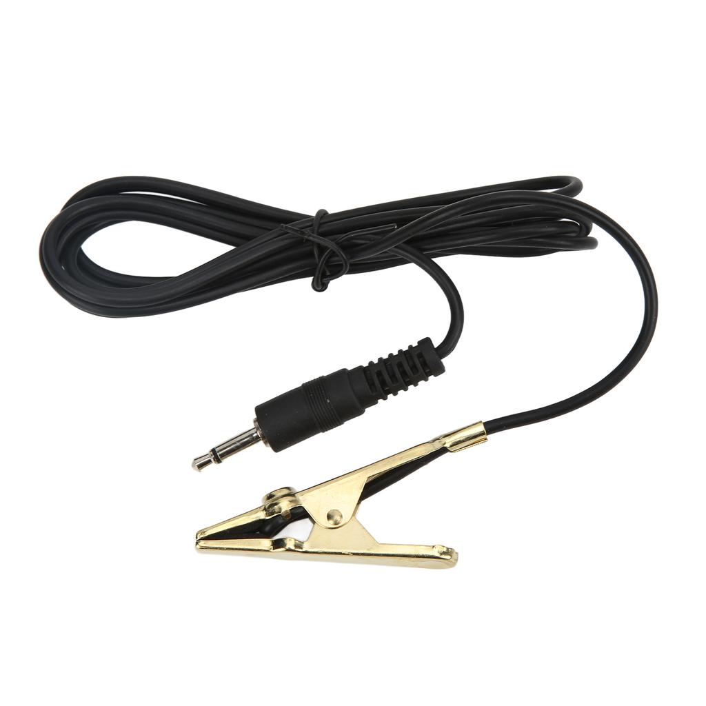 Металлический зажим для звукоснимателя 3,5 мм Универсальный микрофонный зажим для инструмента со спонжевой накладкой для скрипки, гитары 1,5 м 4,9 фута