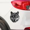 Tri Mishki W1131 наклейка с головой серого волка для автомобиля, ПВХ наклейки, аксессуары для мотоциклов, наклейка на автомобиль, ноутбук, дверь холодильника, стену, окно