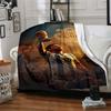 Football Messi Personalized Text Blanket Multi-purpose Personalized Blanket Soft & Cozy Perfect for Living Room Office Couch Bedding
