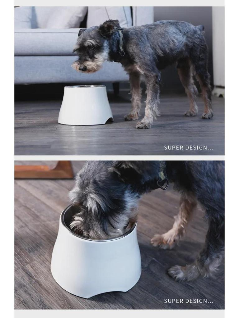 Миска для собак Hupu Anti-Tip: Защищает шейные позвонки у крупных собак