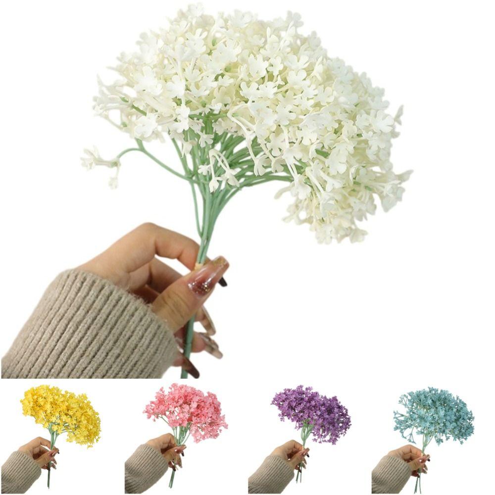 Baby's Breath Simulation Flower Flexible Stems Fake Flower Artifiical Flower Branch  Photo Props