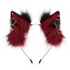 Simulation Design Animal Ear Headband Handmade Cosplay Headband Plush Ear Headgear  For Cosplay