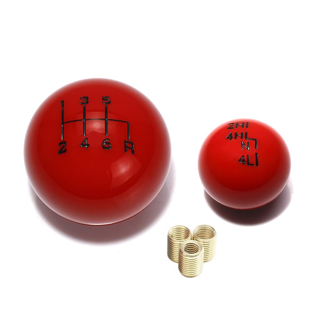 for Jeep/Wrangler 'YJ's "TJ's" Ball Style 6 Speed Transfer Case Car Gear Shift Knob Head