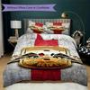 RB Leipzig Pattern Bedding,Quilt Set Quilt Cover Pillowcase Home Birthday Gift(1 * duvet cover + 2 * pillowcase, without core)_lx