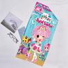 1 шт. Пляжное полотенце Lalaloopsy2, Оборудование для пляжа и бассейна на берегу моря, Модный рисунок, Прямоугольное, Необходимые вещи для путешествий