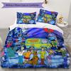 Halloween Fantasy Comedy Adventure Cartoon Movie Scooby-Doo Provides Comfortable Bedding Covers and Pillowcases for Home Use (without Core) K6