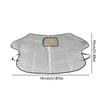Universal Winter Car Snow Shield Windproof Strap Car Windshield Covers  Anti Sun UV