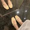 Straw Square Head Cool Slippers Women's Summer Wear 2025 New Holiday Wind Lazy One Pedal Bag Head Muller Half Slippers