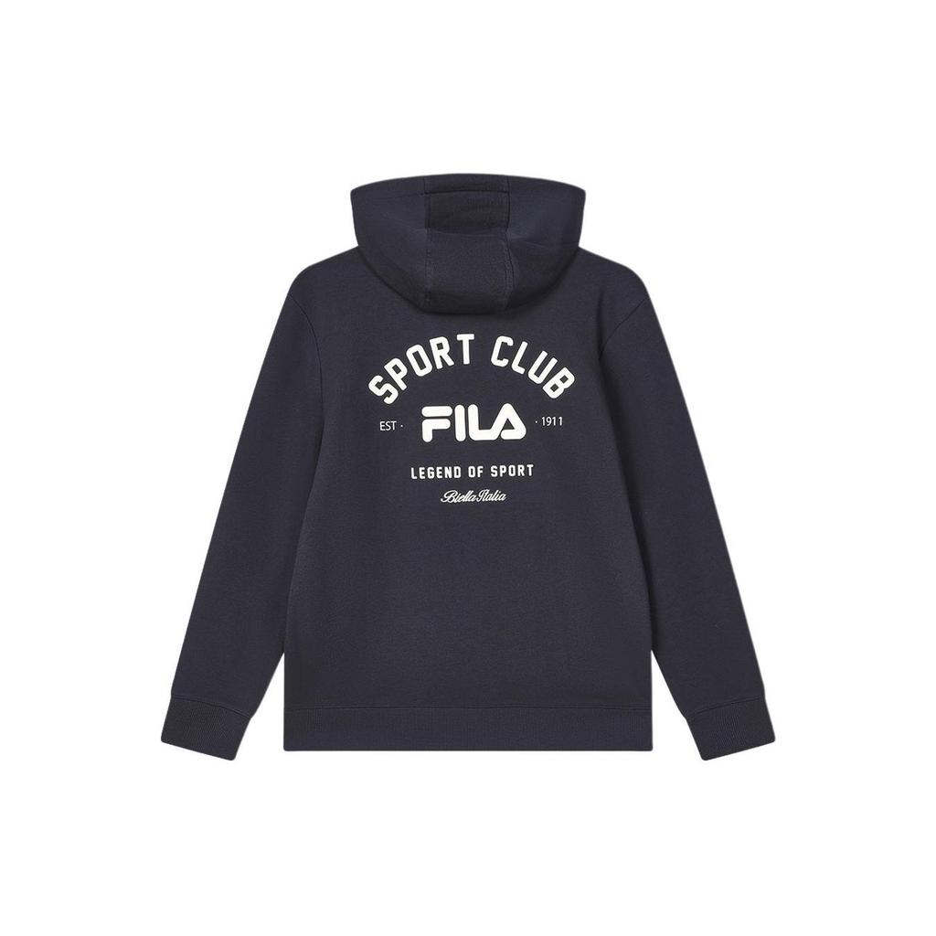 Fila Повседневное худи с принтом букв и цифр для мужчин, худи Legendary-Blue F11M419206F-NV
