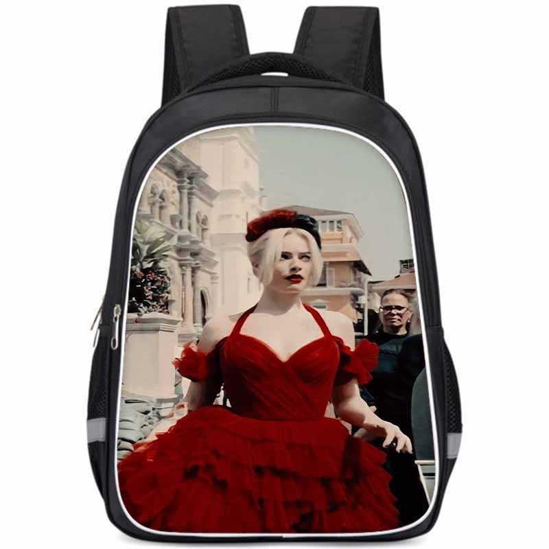 Школьный рюкзак Harley Quinn большого объема, легкий, из ткани Оксфорд, для детей