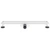 2 in 1 Shower Drain Silver 70 cm Stainless Steel 304
