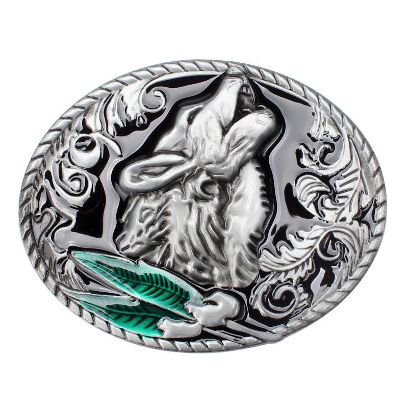 Пряжка для ремня из сплава Western Wolf
