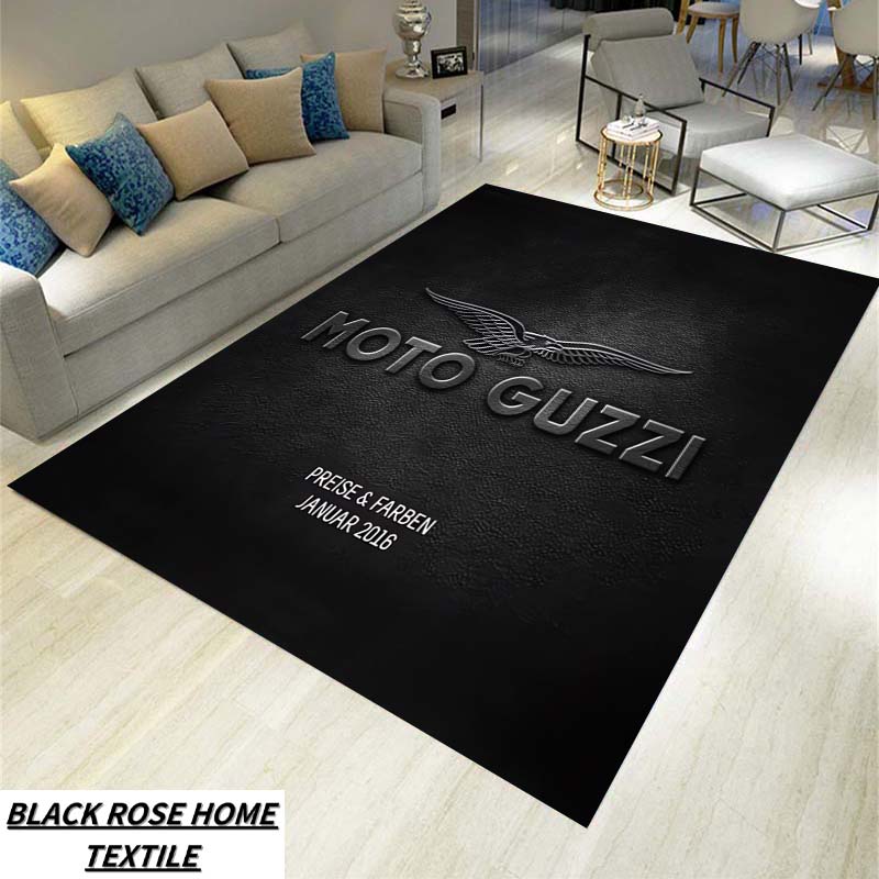 20 Style Retro Motorcycle Moto G-Guzzi Carpet Living Room Sofa Kitchen Table Floor Mat Fashion Decoration Leisure Anti slip Rug