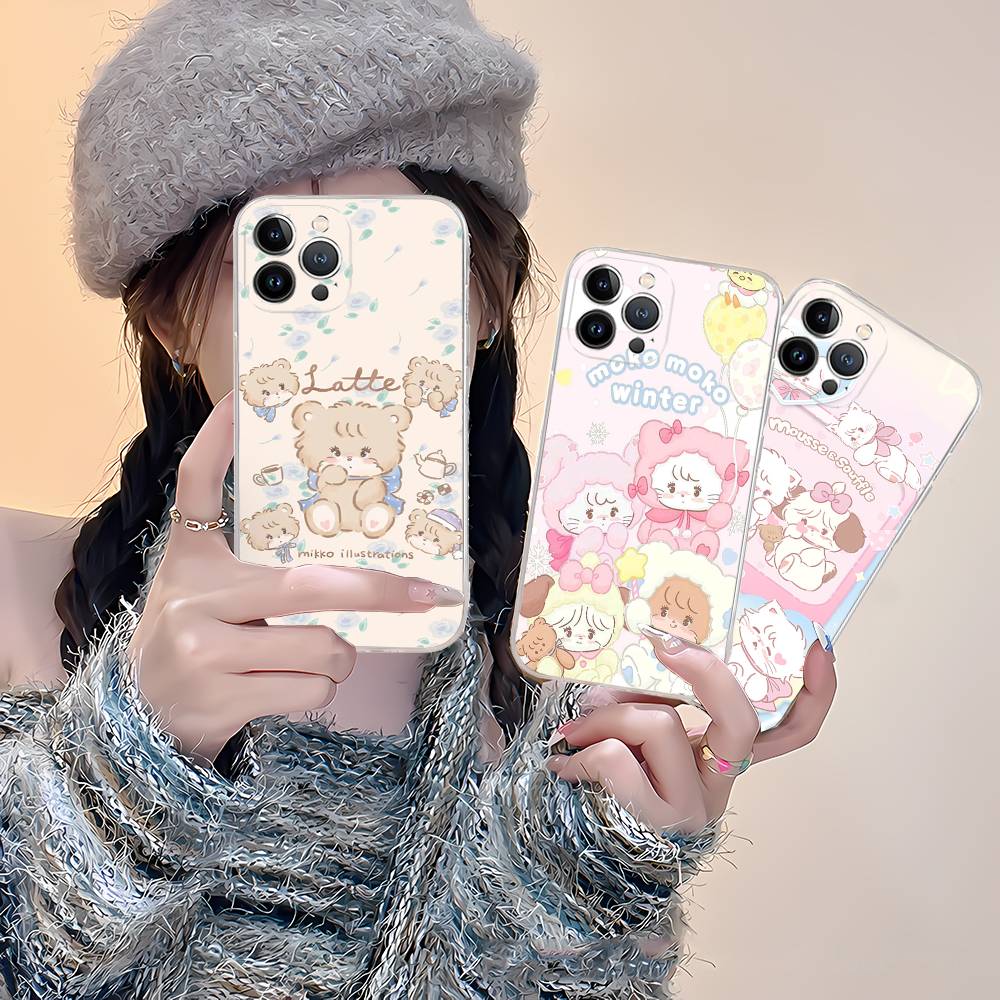 Известные Милые M-Микко C-Персонажи Для Чехла На Телефон IPhone 17 Air 16 Pro Max 15 14 13 12 11 Plus
