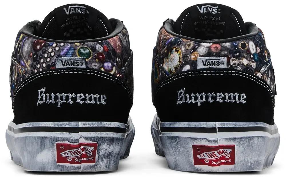 VN00112HBLU Supreme A Майк Келли A Vans Half Cab "Черный" (26-й сезон, 8-я неделя)