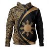 3D Philippines Filipinos Polynesian Tattoo Lapu Lapu Sun Tribal Printed Hoodies For Men Kid Fashion Hooded Hoody Cool Pullover