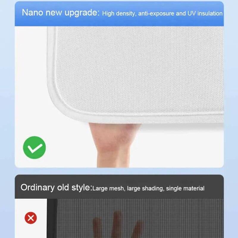 Для ZEEKR X 2023-2025 обновление автомобиля ледяная ткань пряжка солнцезащитные козырьки стеклянная крыша солнцезащитный козырек теплоизоляция люк на крыше Skylight УФ-аксессуары