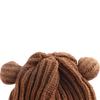 Beanie Hat Bear Ears Knitted Hat Letter Cat Ears Beanie Leisure   Winter/Autumn