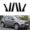 6 шт./комплект Столбики кузова для Range Rover Evoque 5-дверный (Л538) 2012 - 2018 Черные Глянцевые Накладки на Молдинги Дверных Окон Стикеры Стайлинг