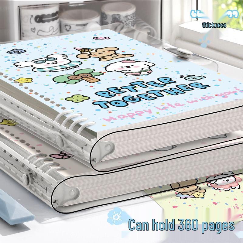 Премиальный съемный мягкий ПВХ-блокнот-папка формата А5 для студентов