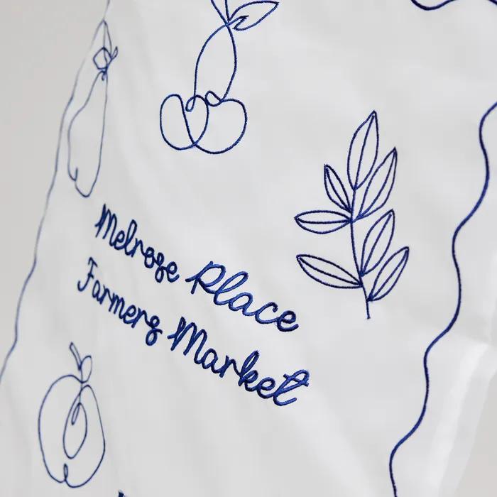 Рыночная сумка Мелли из органзы_БЕЛЫЙ(306841)