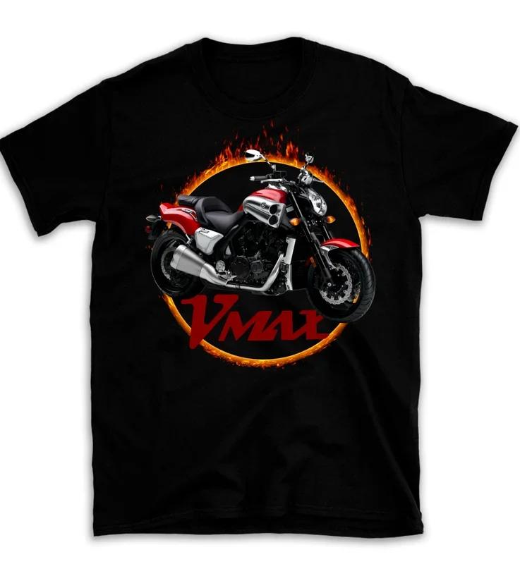Classic Japanese Motorcycle Vmax VMX 1700 T-Shirt 100% Cotton O-Neck Summer Short Sleeve Casual Mens T-shirt Size S-3XL