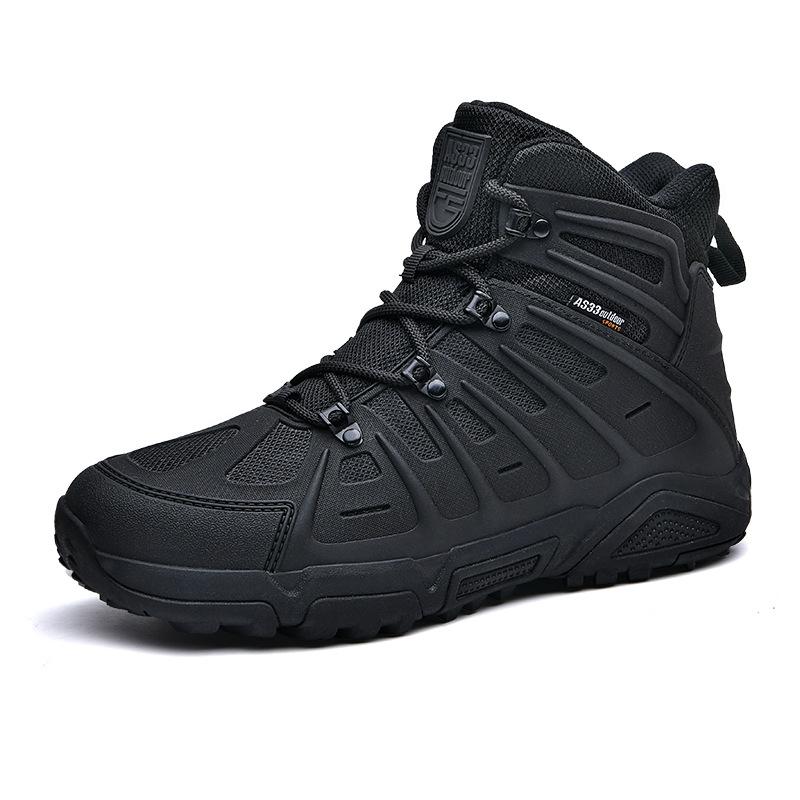 Large Size Youth Medium and High Top Desert Boots Field Training Boots Outdoor Mountaineering Boots Hiking Boots Men's Shoes