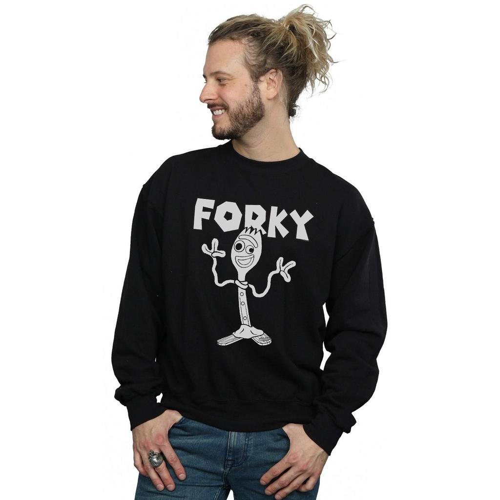 Disney Mens Toy Story 4 Forky Sweatshirt