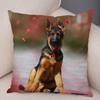 Sofa Home Pillowcase German Shepherd  Decoration Pet Animal Cushion