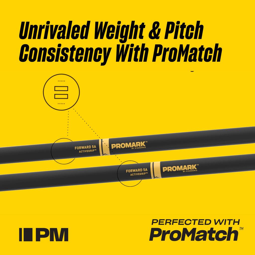 PROMARK Drumstick Mike Portnoy Hickory Oval Wood Tip TXMP420XW-AG (413 X 14.5mm) []