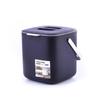 Kitchen Double Layer Trash Can with Lid Wall-mounted Waste Baskets Push-top Trash Garbage Bin Can Rubbish Container Storage Box