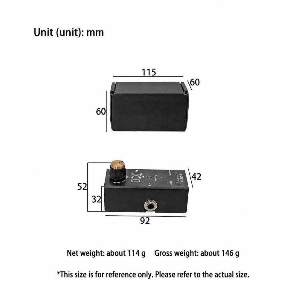 55 Rhythm Patterns Guitar Effect Pedal True Bypass Metal Distortion Pedal Live Performance