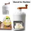 Портативная мини-дробилка для льда с ручным управлением, машина для приготовления смузи, бытовой кухонный инструмент