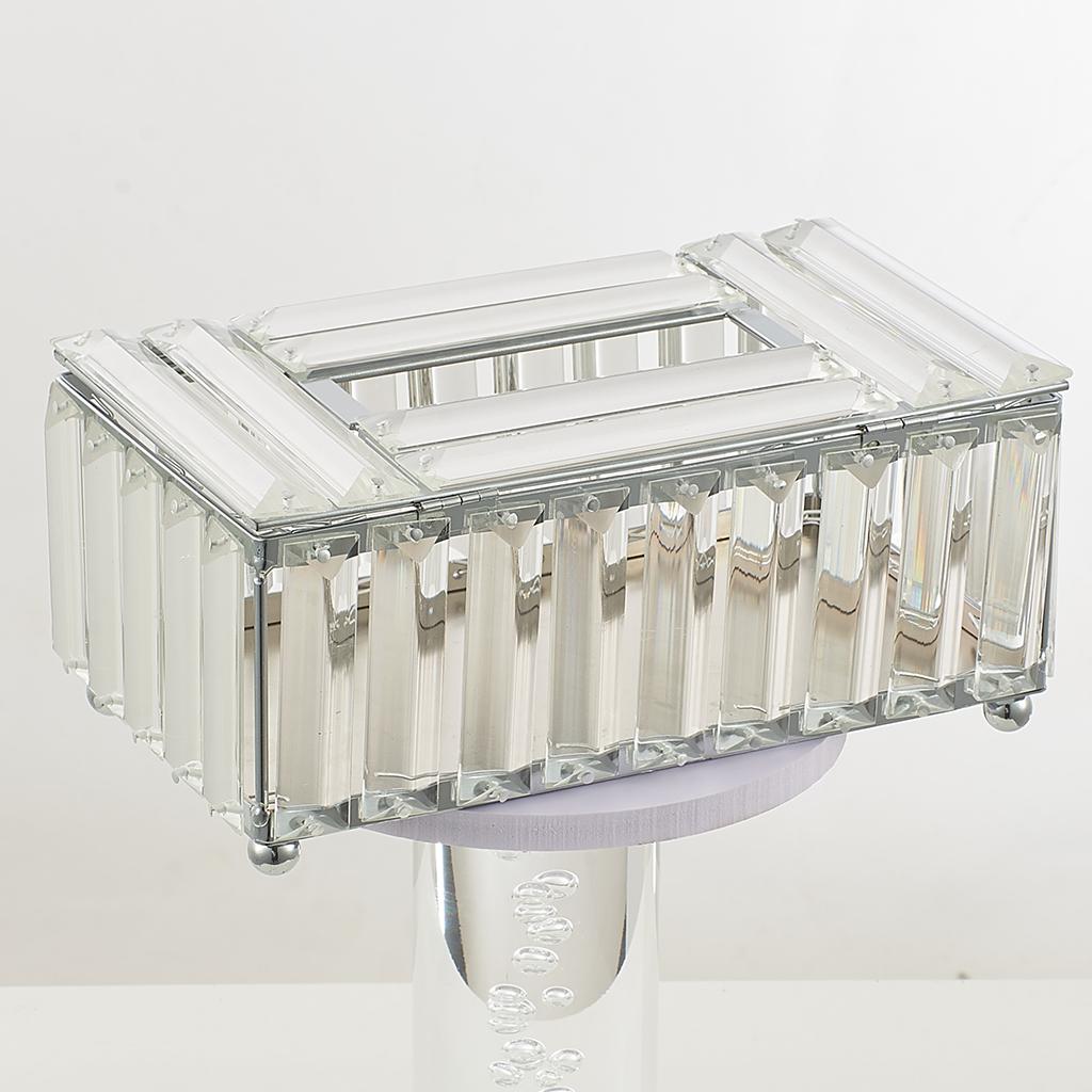 Хрустальный роскошный дизайн, держатель для салфеток для лица, хрустальный куб, диспенсер для салфеток, спальня, офис, отель, кафе, кофейня, бар