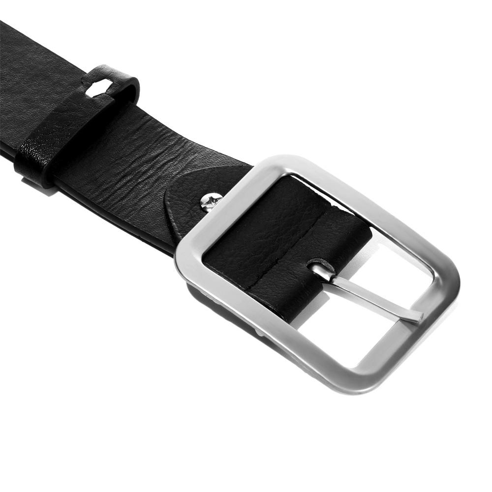 High-Quality Waist Strap Belts Waist Belts Leather Dress Belt Casual Waistband Square Pin Buckle